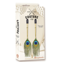 Couture Clips Luxury Nipple Clamps – Peacock Plume
